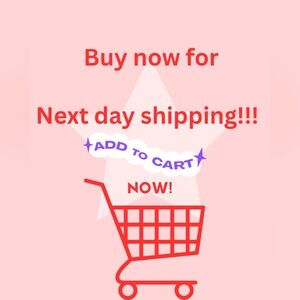 ✨BUY NOW FOR NEXT DAY SHIPPING✨